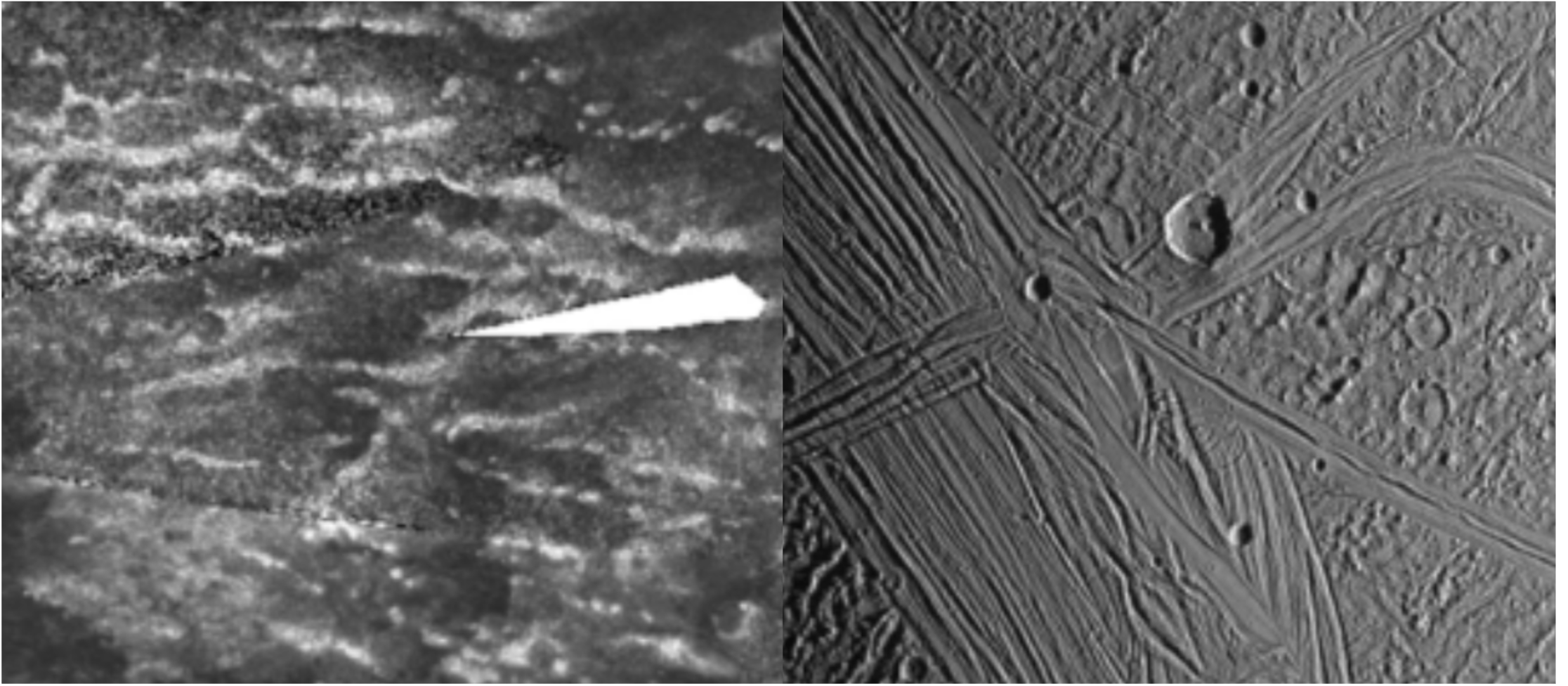 Titan topography